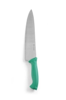 Nóż kucharski HACCP, 240 mm, zielony | HENDI, 842713