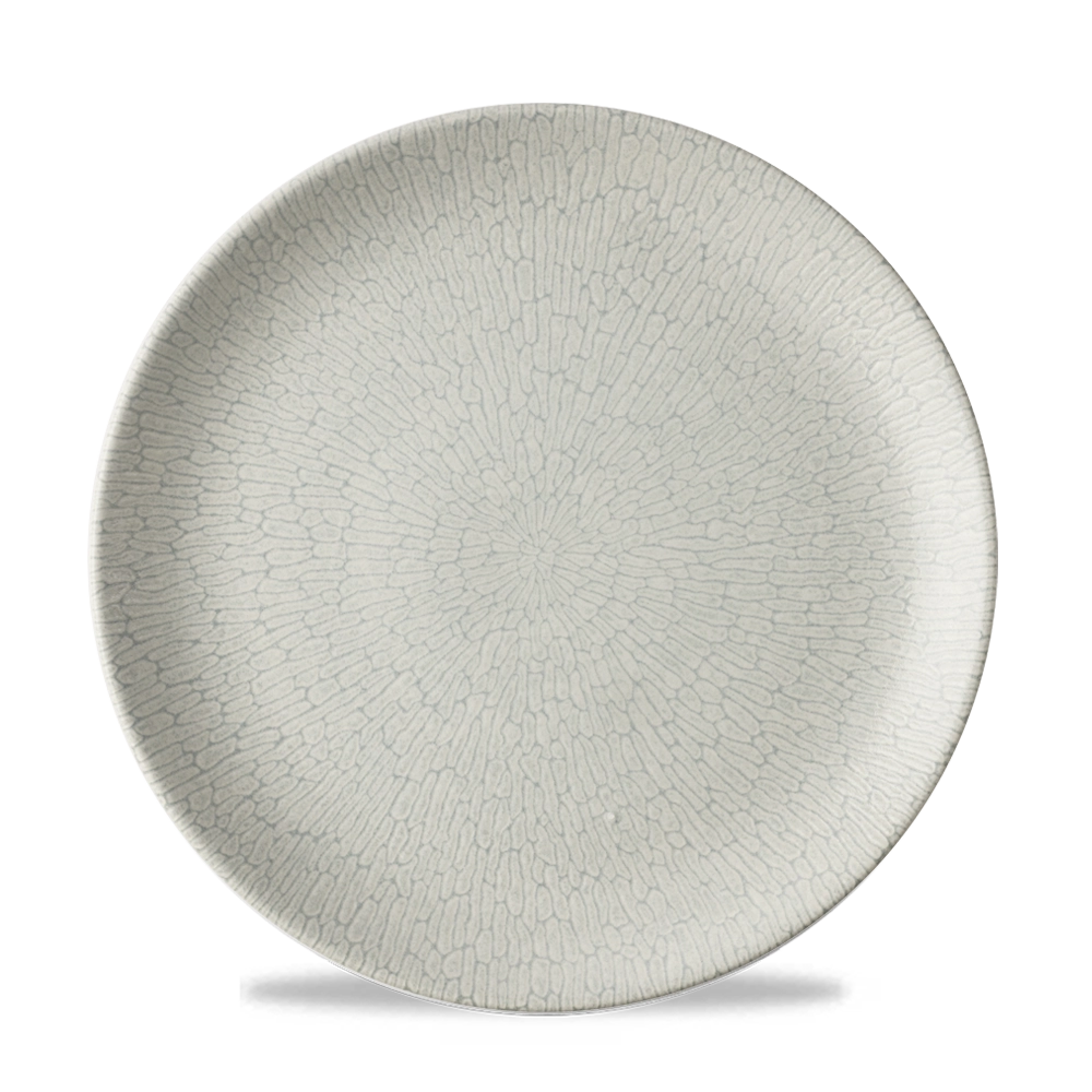 Talerz płytki Ø260 mm, szary | CHURCHILL, Delta Grey