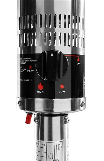 Lampa grzewcza na gaz, 12,5 kW, ⌀770x2200 mm | HENDI, 272602