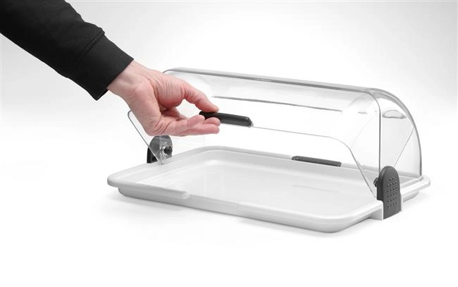 Witrynka pojedyncza Roll top, 465x310x190 mm | HENDI, 871706