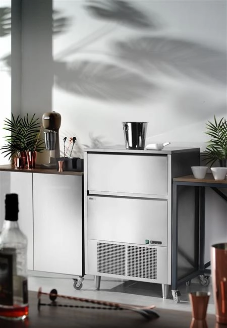 Kostkarka do lodu, 220 V, 0,9 kW, 730x600x1136 mm | ARKTIC, 271360