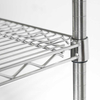 Regał magazynowy chromowany 4-półkowy 1525x610x1800 mm | STALGAST, 681152
