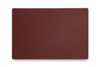 Deska do krojenia HACCP, 450x300x13 mm, brązowa | HENDI, 825556