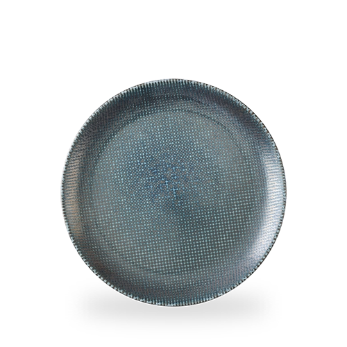 Talerz płytki Ø260 mm, niebieski | CHURCHILL, Astro Metallic Blue