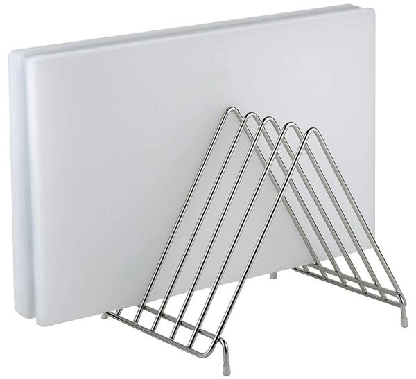 Stojak na deski ze stali nierdzewnej 270x310x280 mm | APS, 88903