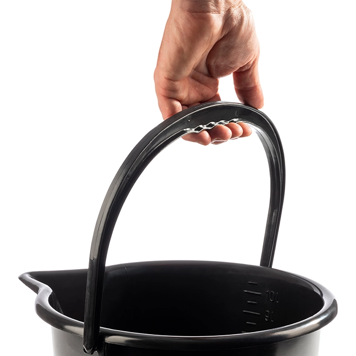 Wiadro z polietylenu z dzióbkiem, 10,5 l, Ø285 mm | APS, 30077