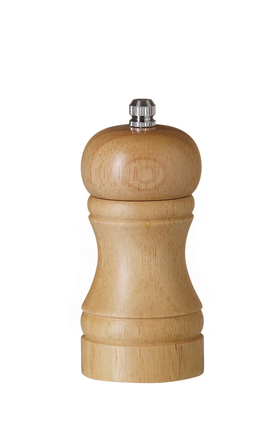 Młynek do pieprzu drewniany, jasne drewno, ø50x113 mm | HENDI, 469682