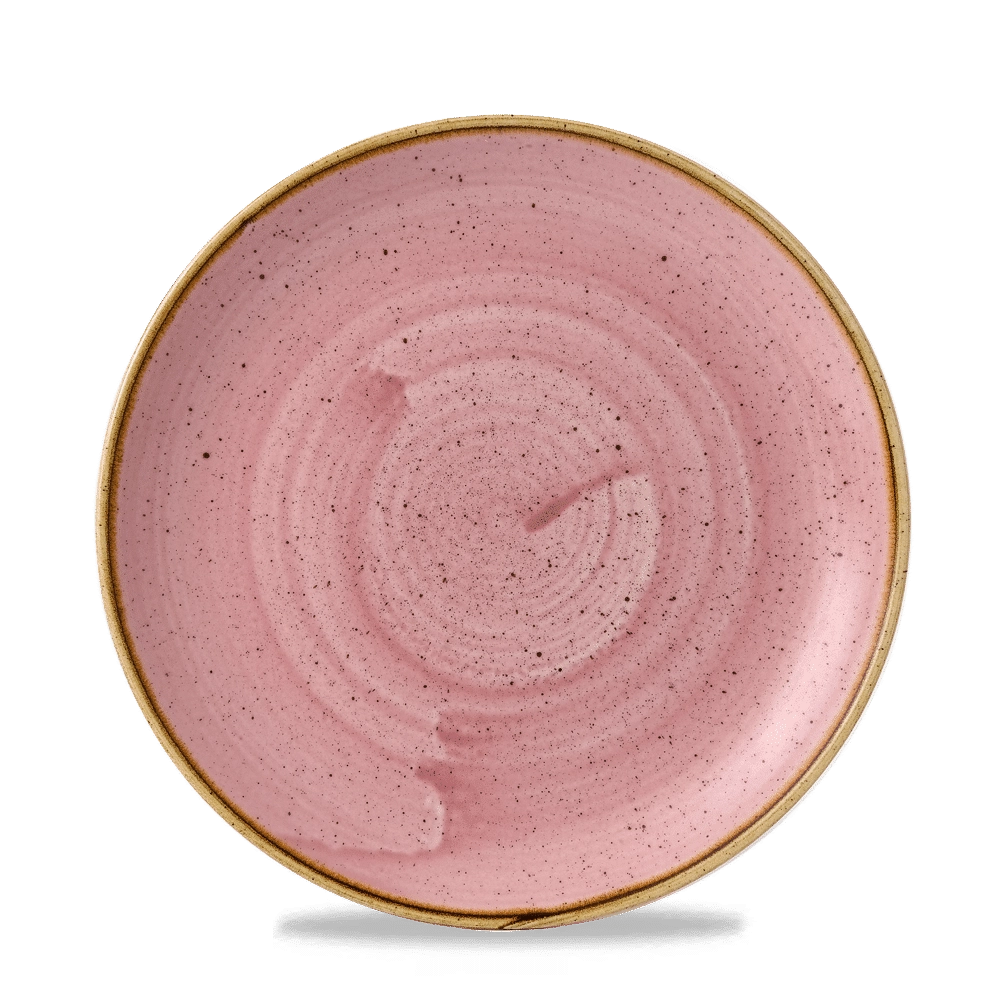 Talerz płytki, Ø217 mm | CHURCHILL, Stonecast Petal Pink
