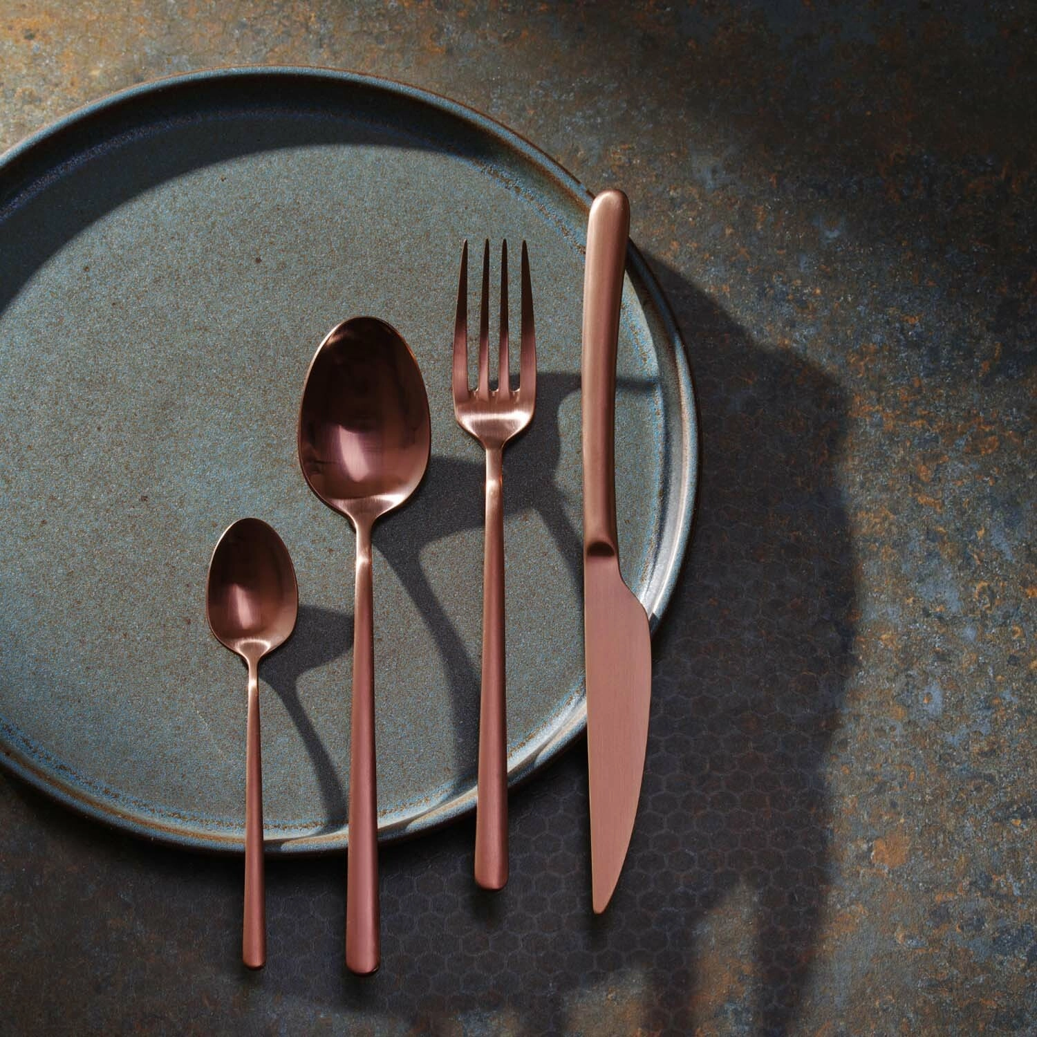 Łyżka deserowa, 184 mm | OVE, Amarone Bronze