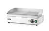 Płyta grillowa w połowie żebrowana, 1/2 gładka, 1/2 ryflowana, 220-240 V, 2,4 kW | HENDI, Kitchen Line