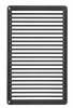 Ruszt do grillowania, GN 1/1, aluminiowy, 530x325x15 mm | HENDI, CONVECTOMAT