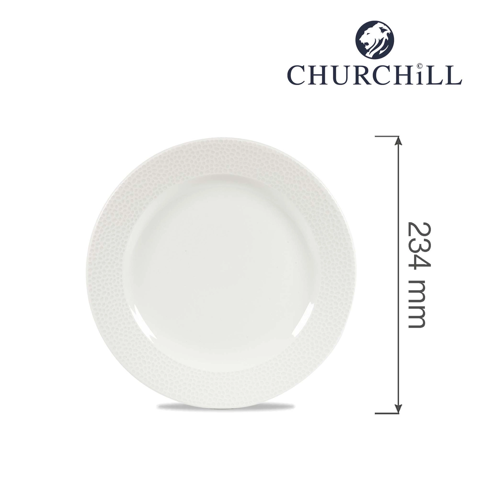 Talerz płytki, Ø234 mm | CHURCHILL, Isla