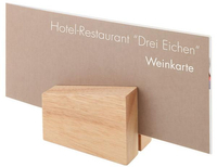 Stojak na kartę menu 85x60x85 mm, zestaw 2 szt. | APS, 00023