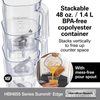 Blender profesjonalny Summit Edge, 1,4 l, 2000 W, 226×312×473 mm | HAMILTON BEACH COMMERCIAL, HBH855-CE