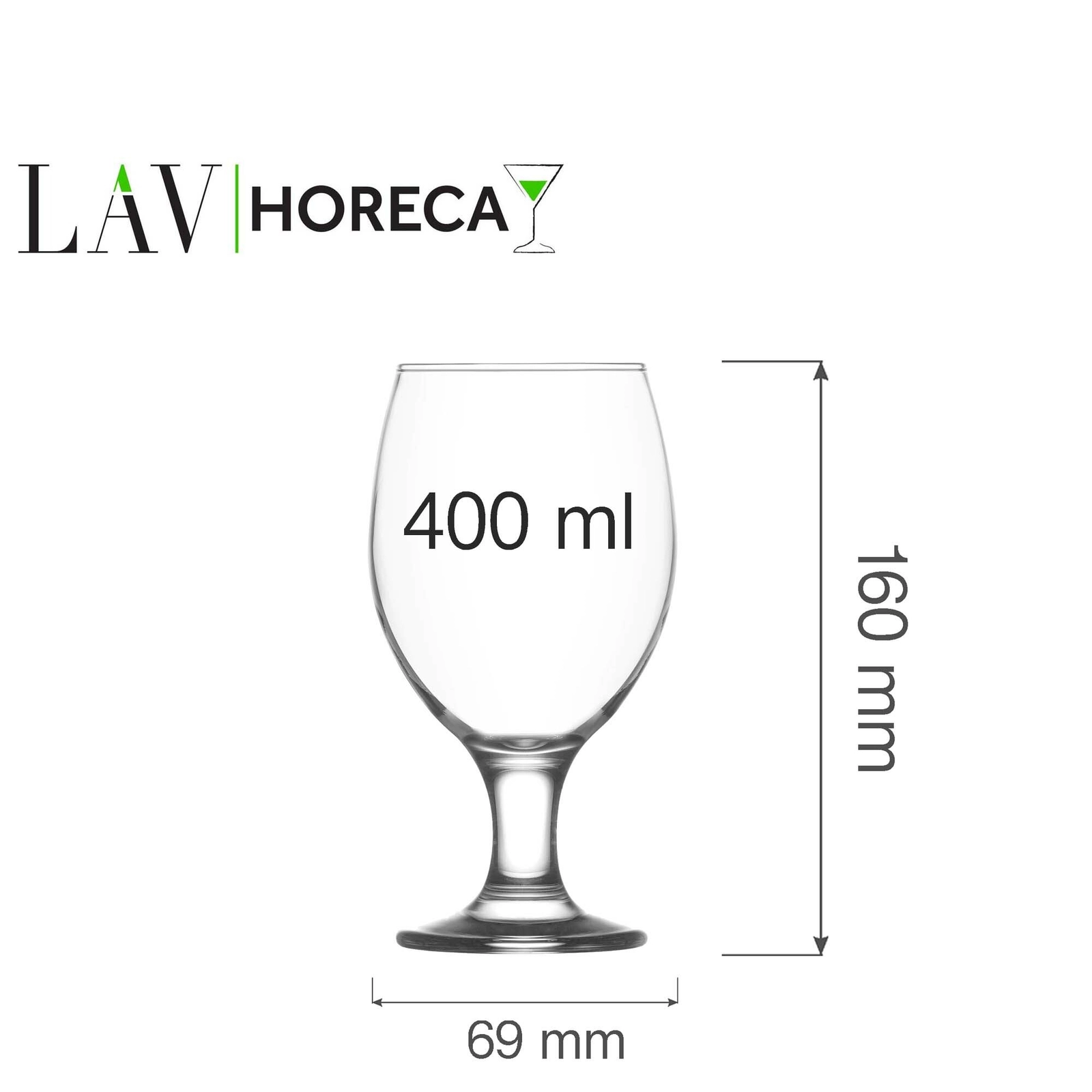 Pokal do piwa, 400 ml | LAV, Sofia