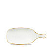 Deska prezentacyjna z uchwytem, Ø280 mm | CHURCHILL, Stonecast Barley White