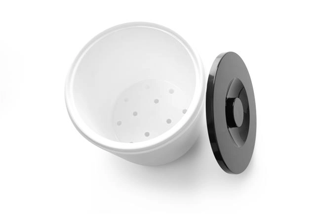 Pojemnik do lodu, biały, 5 l, ⌀190x200 mm | BARUP, 594742