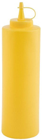 Dyspenser do sosów 0,65 l, żółty | APS, 93155