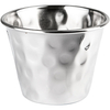 Mini dip młotkowany ze stali nierdzewnej, 75 ml | STALGAST, 546044