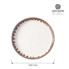 Miska płytka, Ø200 mm, 750 ml, pomarańczowa | FINE DINE, Vanilla