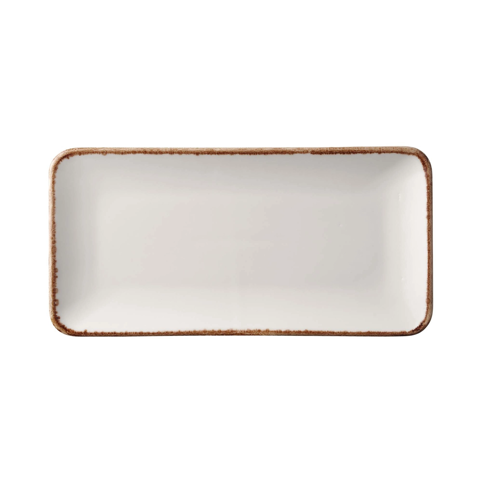 Talerz prostokątny, 300x150 mm, pomarańczowy | FINE DINE, Vanilla