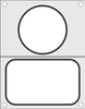 Matryca do zgrzewarki, pojemniki 178x113 mm + ø115 mm | HENDI, 805657