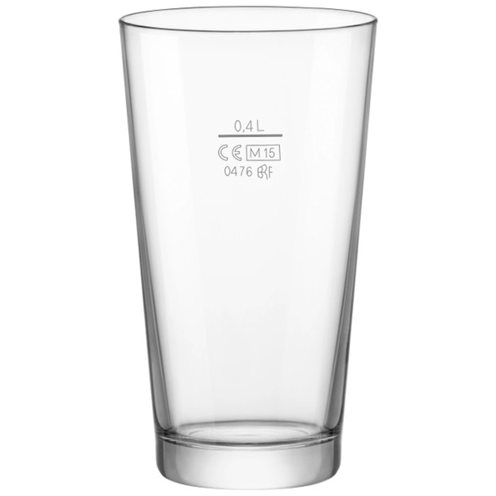 Szklanka do piwa 400 ml | BORMIOLI ROCCO, Cechowana