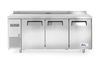 Stół chłodniczy 3-drzwiowy z agregatem bocznym, 291 l, 230V, 0,27 kW, 1800x600x886 mm | ARKTIC, 233382