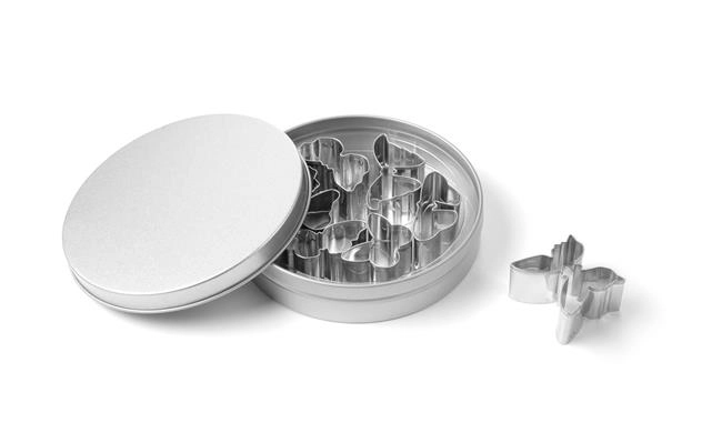 Formy do wycinania motyle, zestaw 8 szt. | HENDI, 673782