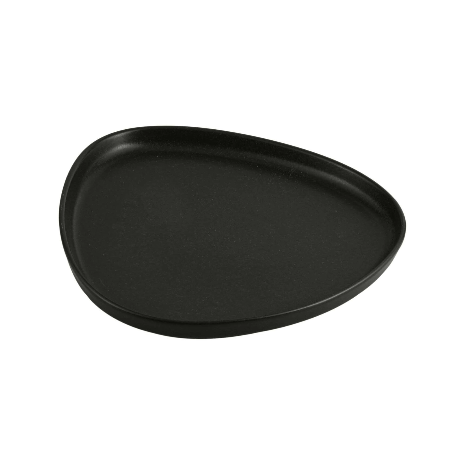 Talerz trójkątny, 210 mm, czarny | PORLAND, Seasons Coal
