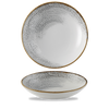 Miska coupe, 248 mm | CHURCHILL, Homespun Accents Jasper Grey