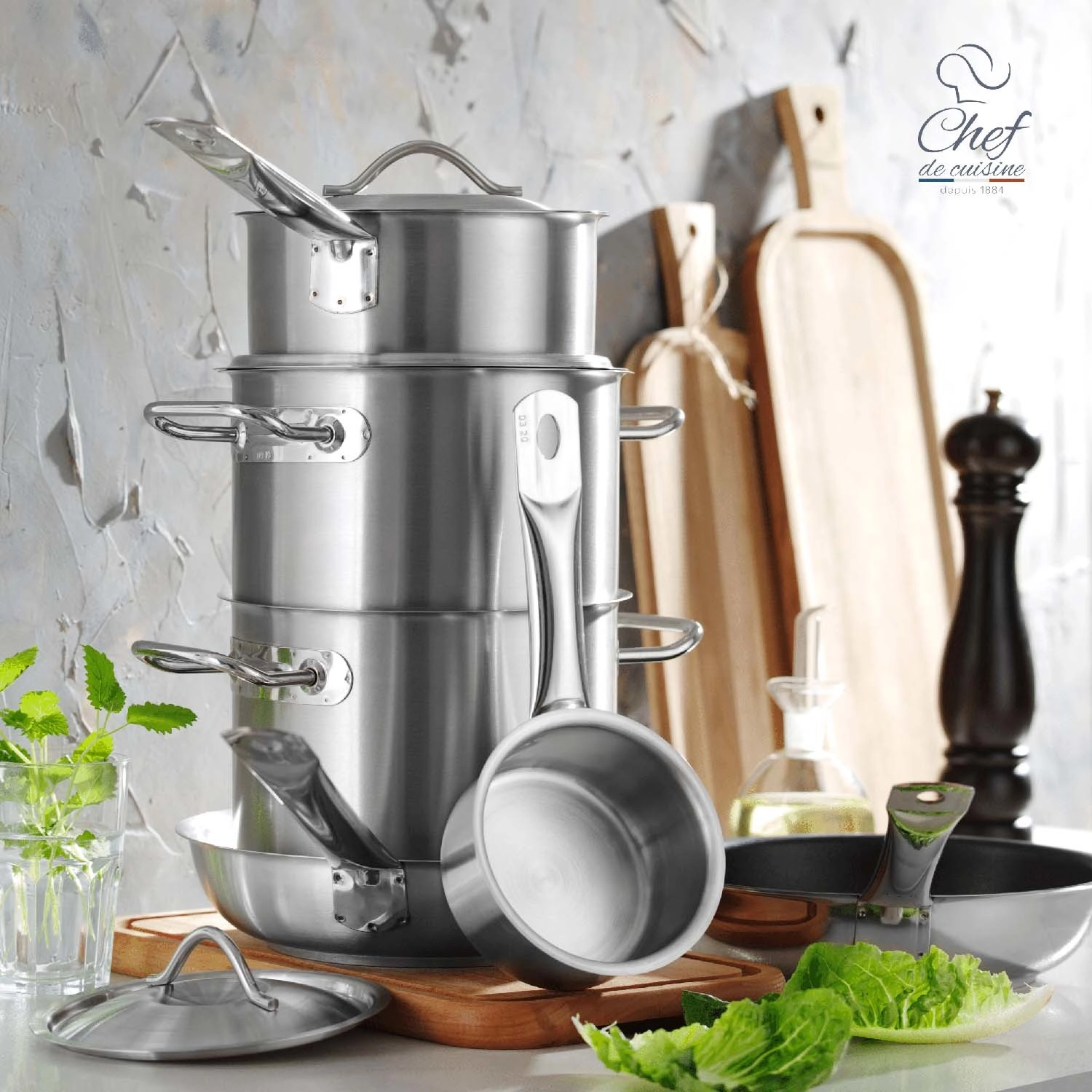 Rondel 1,4 l, Ø160 mm | CHEF DE CUISINE, 831670