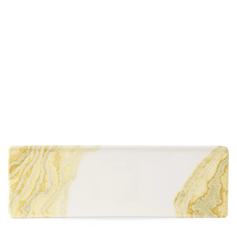 Talerz podłużny, 320×110 mm | CHURCHILL, Tide Gold