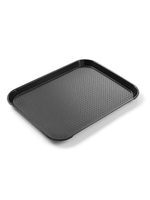 Taca Fast Food 265x345 mm z polipropylenu, czarna | HENDI, 878750