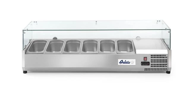 Nadstawa chłodnicza 6x GN 1/3, 230V, 0,18 kW, 1405x420x456 mm | ARKTIC, 232972