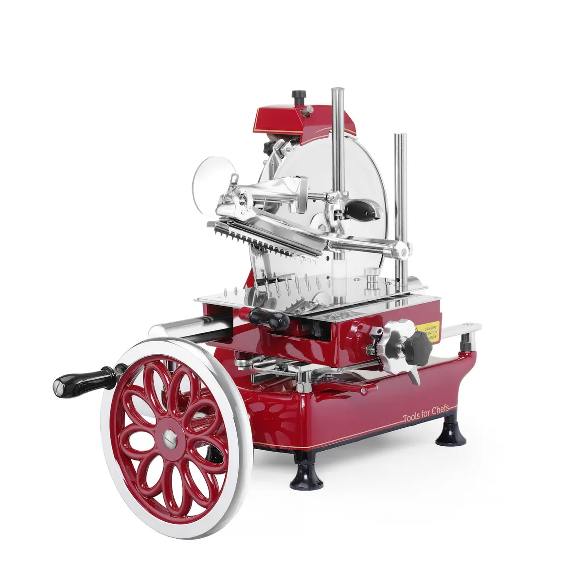 Krajalnica ręczna RETRO 300, 720x600x740 mm, czerwona | HENDI, 210956