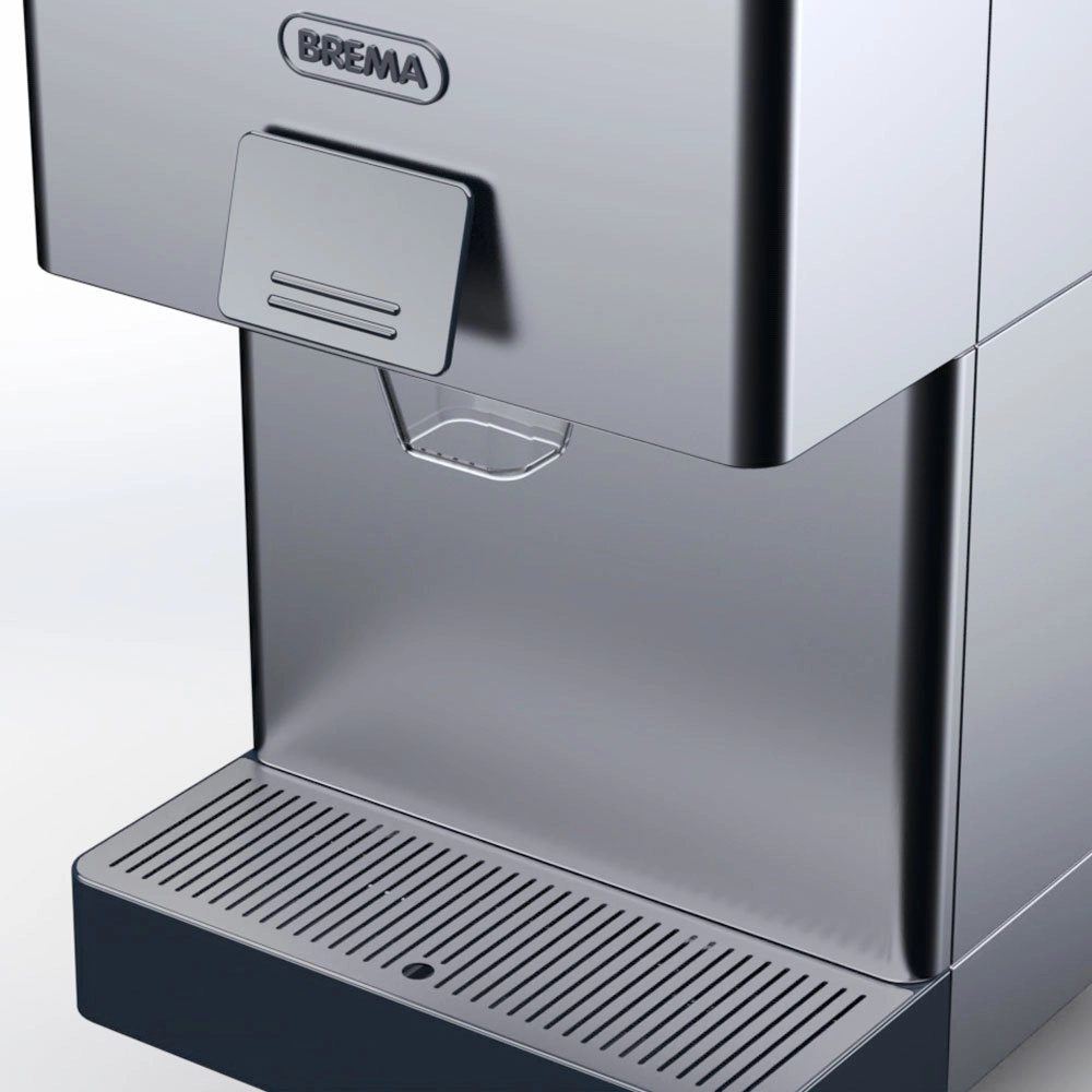 Automatyczny dozownik do lodu kruszonego 90 kg/24h, 396x708x871 mm | BREMA, 873550