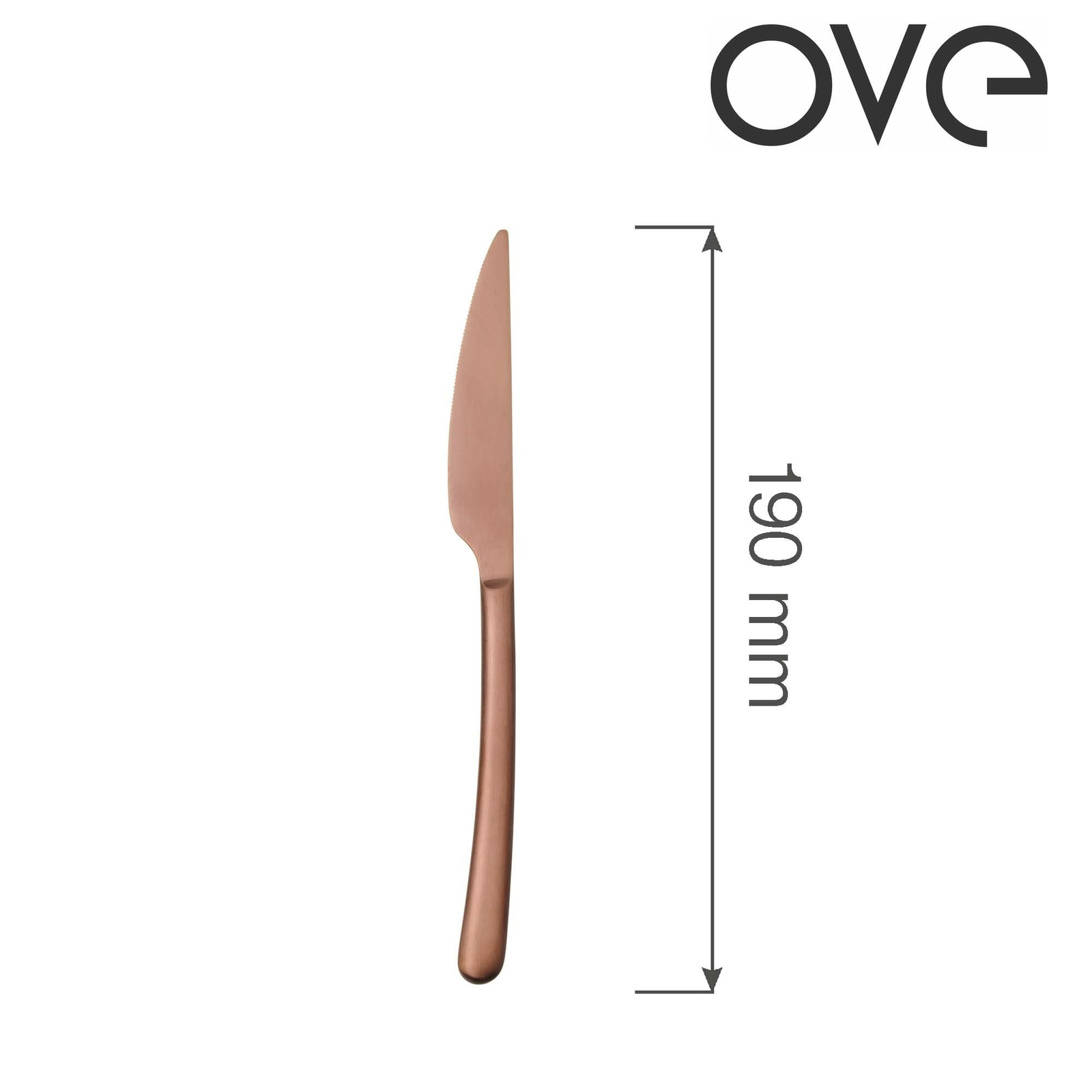 Nóż deserowy, 190 mm | OVE, Amarone Bronze