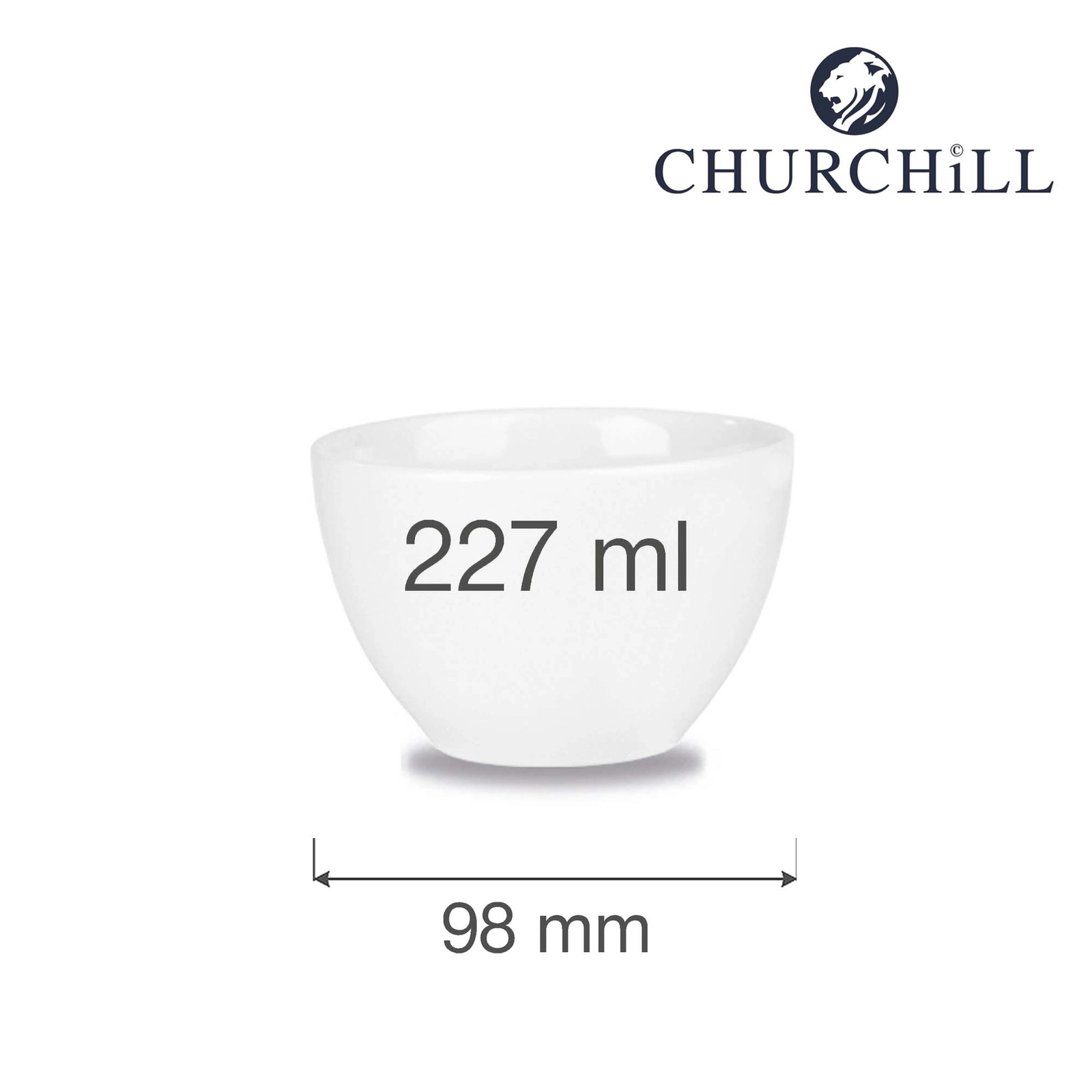 Miska/cukiernica, Ø98 mm, 227 ml | CHURCHILL, Profile