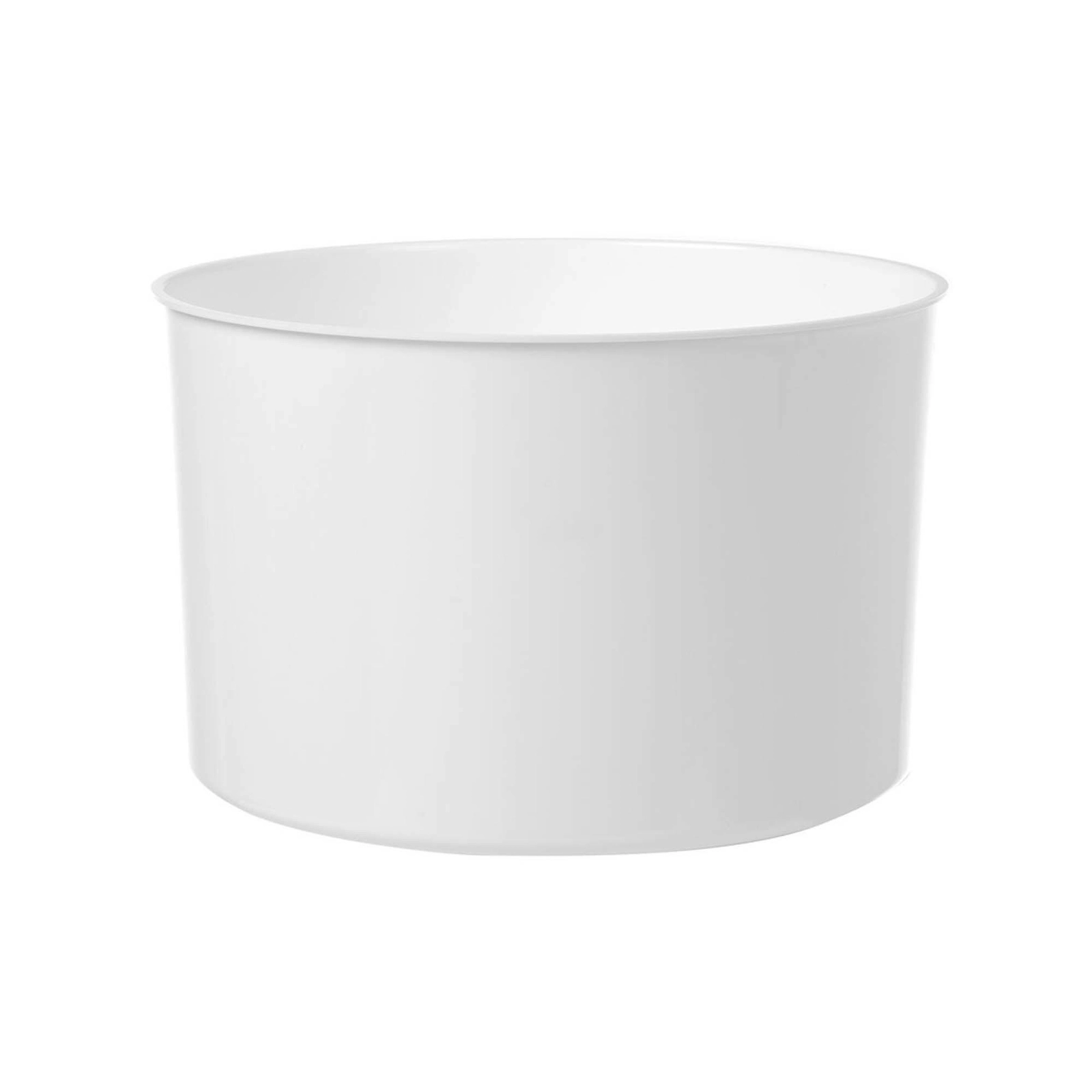 Pojemnik do lodu, biały, podwójne ścianki, 10 l, Ø292×220 mm | BAR UP, 594759