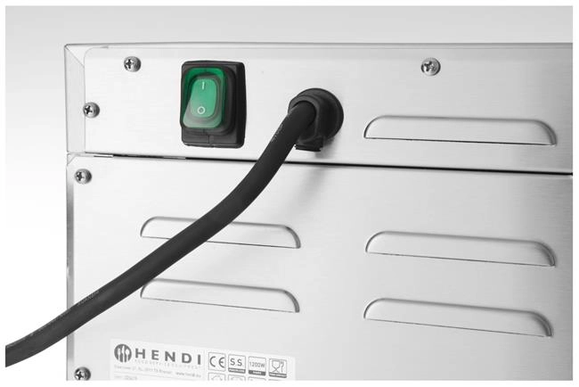 Piec do gotowania w niskich temperaturach, 230 V, 1,2 kW, 495x690x413 mm | HENDI, 225479