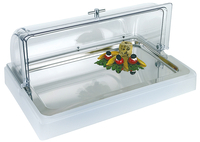 Taca chłodząca prostokątna GN 1/1, 565x350x65 mm, biała | APS, Top Fresh