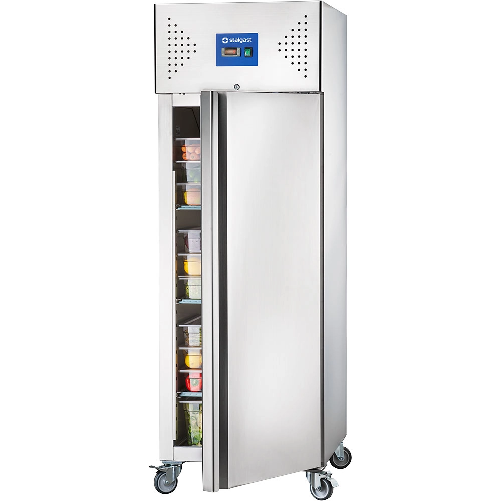 Szafa chłodnicza 2-drzwiowa ze stali nierdzewnej, GN 2/1, 600 l, 540×680×1380 mm | STALGAST, 830590