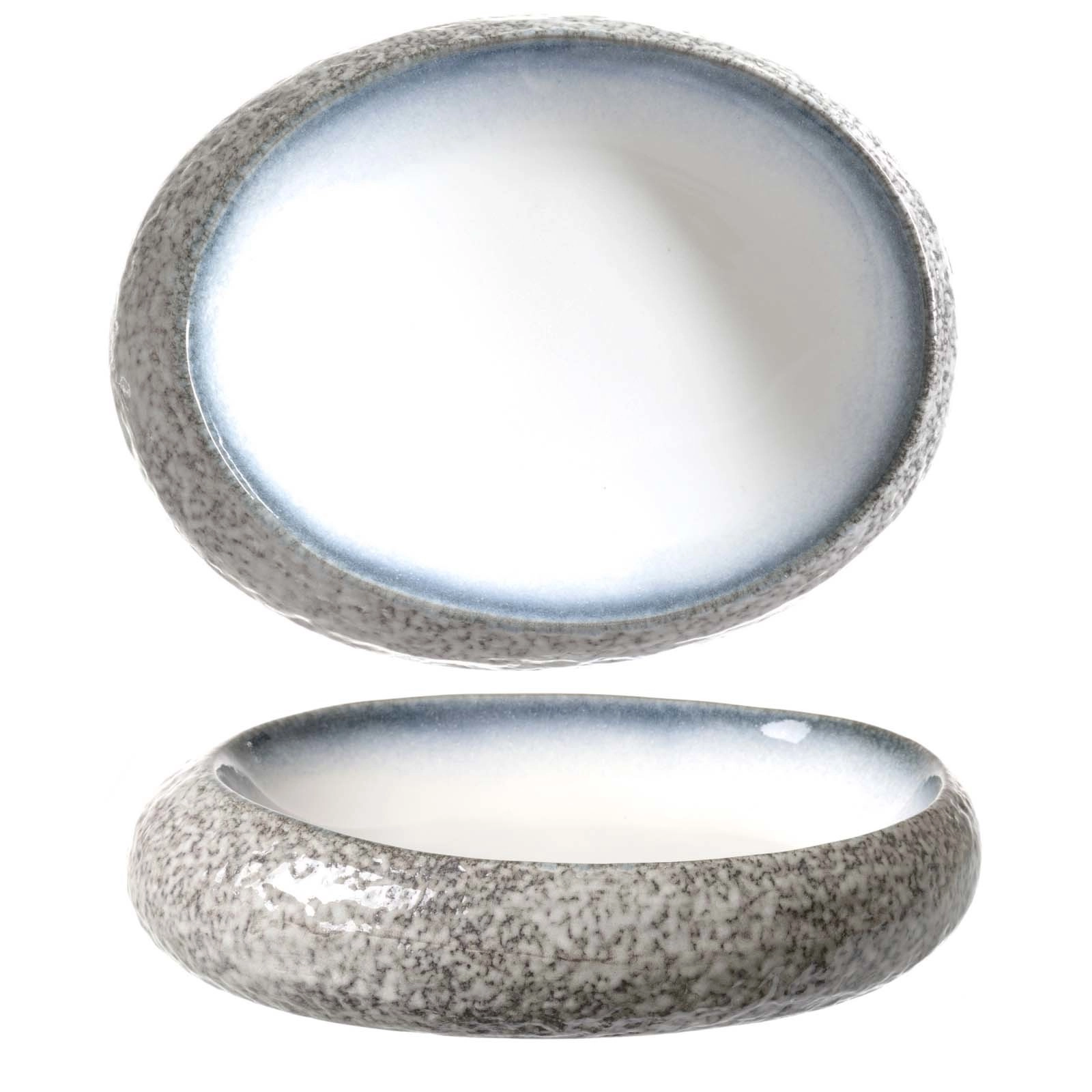 Miska Ø270 mm, szara | FINE DINE, Silk