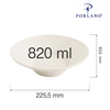 Miska, 820 ml | PORLAND, Line