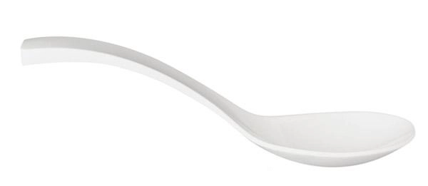 Łyżka do sałatek z melaminy 240x70x45 mm, biała | APS, 84035