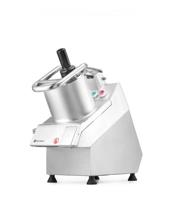 Szatkownica elektryczna z dużym otworem wlotowym z zestawem 5 tarcz, 230 V, 0,75 kW, 574×250×472 mm | HENDI, 231852