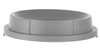 Pokrywa z otworem do kontenera okrągłego 691038, jasnoszara, ⌀570x135 mm | AMERBOX, 691052