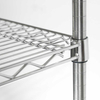Regał magazynowy chromowany 4-półkowy 1060x610x1800 mm | STALGAST, 681102