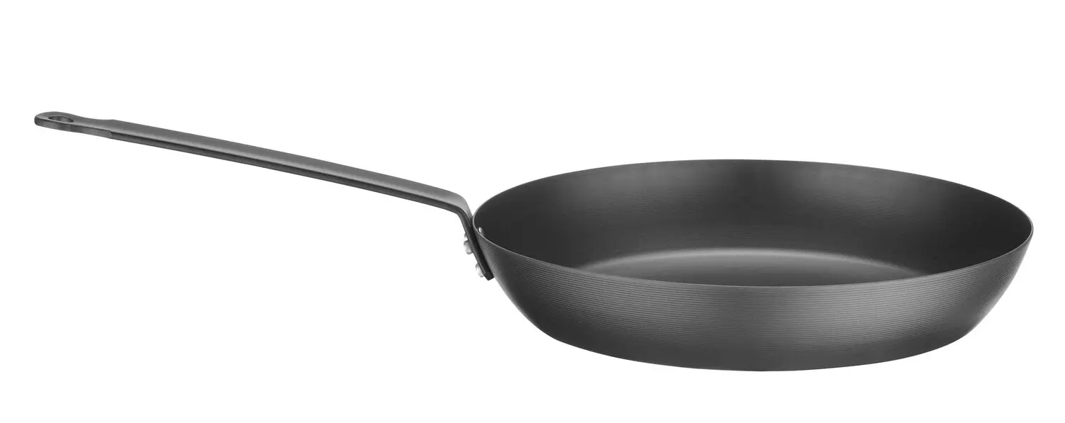 Patelnia ze stali węglowej 306x530 mm | HENDI, 628041